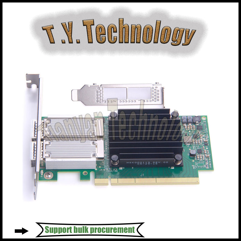 100Gbe Qsfp28 Network Card - 멜라녹스 MCX416A-CAT CX416A 듀얼 포트 커넥트X-4