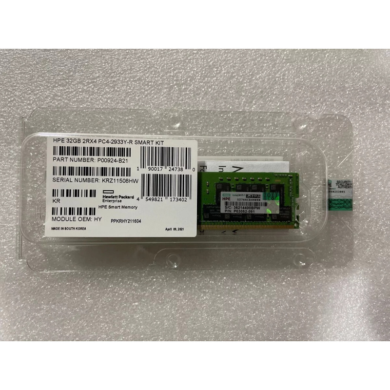 HP P00924-B21 32GB 2RX4 DDR4 P - 32Gb 2Rx4 Pc4 2933Y 리뷰 및 가격